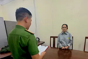 Nguyễn Thị Thu Thảo tại cơ quan điều tra