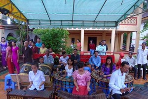 茶榮省的的高棉族生活習俗。圖源：互聯網