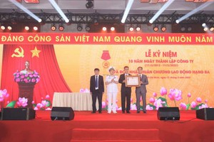 新港海上勞務股份公司榮獲三等勞動勳章