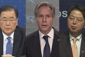 韓美日朝討論朝射彈問題