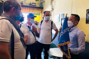 國際遊客參加Saigontourist舉辦的“追隨西貢別動 的足跡”旅程。