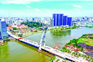 守添２橋進入荷載試驗階段