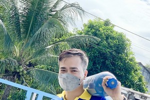 企業家武文決參與社群公益活動。