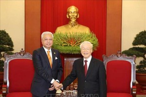 越馬兩國深化戰略合作夥伴關係