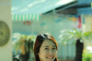 第十一郡第八坊共青團書記阮林珍。