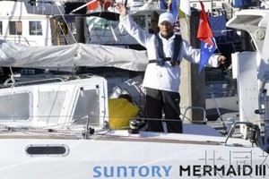 日本海洋冒險家堀江謙一。