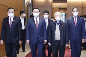 阮富仲總書記出席專責國會代表會議