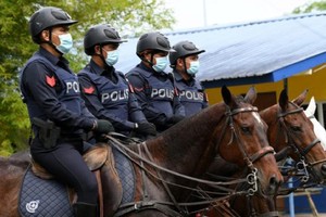 馬來西亞騎警部隊。圖源：互聯網