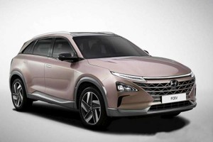 NEXO氫燃料電池汽車。