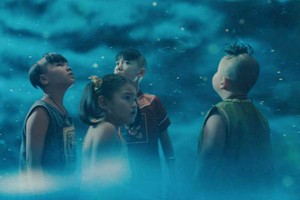 《子狀元漂流記》中的奇幻畫面。