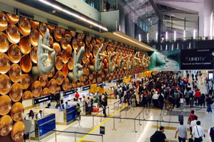 印度德里國際機場。（示意圖源：互聯網）