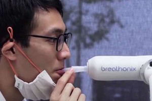 FDA准用首款呼吸樣本進行新冠檢測