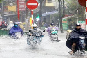 中部南面、西原與南部可能大面積出現雷陣雨。