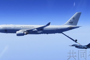澳軍機在日本上空成功為自衛隊戰機加油
