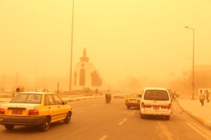 伊拉克再遭沙塵暴襲擊