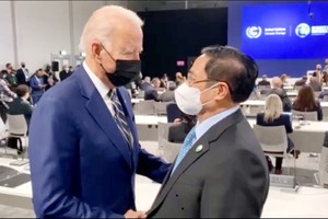 美國總統拜登與政府總理范明政。（示意圖源：互聯網）