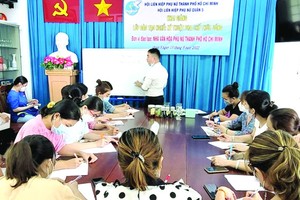 第五郡開辦技能班助婦女創業