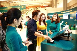 越南投資與發展股份商業銀行開展使用芯片公民身份證進行 金融交易。