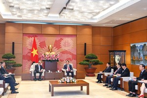 國會主席王廷惠接見波音集團副總裁