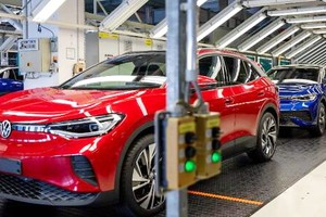 德國去年生產了約32.8萬輛電動汽車。圖源：互聯網