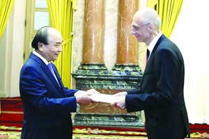 國家主席阮春福接見克羅地亞共和國大使。