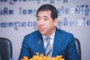 柬埔寨國家稅務總監關威寶。