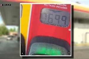 一加油站不小心標價低 10 倍