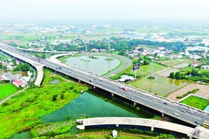 按計劃，環市三路會在濱瀝市與濱瀝- 隆城高速公路連接。