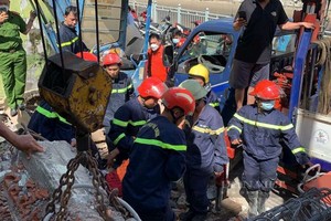 某工程圍牆倒塌致兩人傷亡