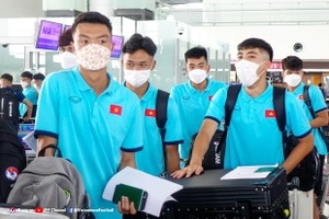 U19足球隊啟程參加2022年東南亞U19足球錦標賽。