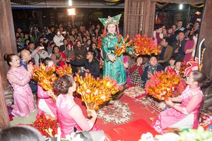 越南三府聖母祭祀信仰被聯合國教科文組織列入人類非物質文化遺產名錄。圖自互聯網