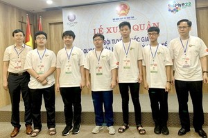 越南在國際物理奧賽排名第五
