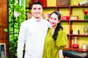 武成安與妻子阮秀英。