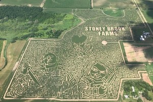 上空眺望迷宮非常震撼。