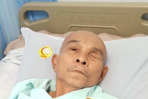 巫華經兩個月臥床不起。