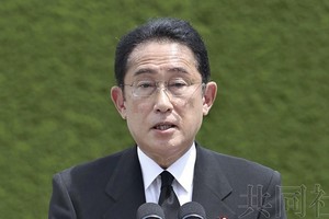 日本首相岸田文雄。圖源：共同社