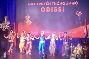 本市舉辦印度古典舞蹈表演節目