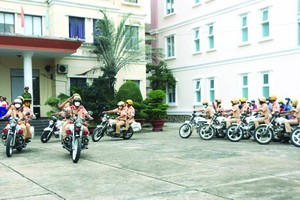 守德市公安打擊罪犯高峰期