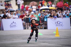 小朋友參加角逐