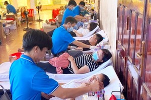 邊境幹部師生無償捐血