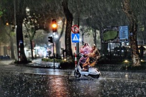 河內預報本月7日會下雨。