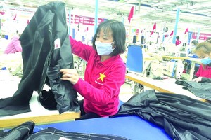 紡織品成衣是越南主要出口產品之一。