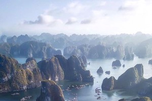 世界自然遺產下龍灣。