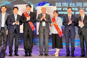 簡智明連任越南台灣商會總會長