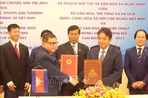 越柬加強文化藝術合作
