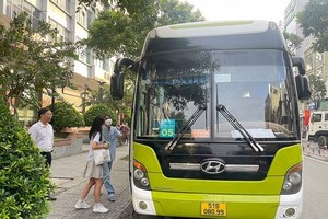 使用電動巴士有助環保。