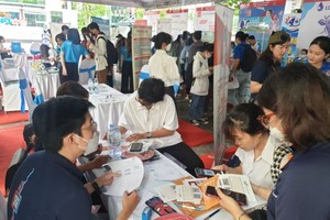 勞動者可在本市各所就業平台尋求就業機會。（圖：黃雪）