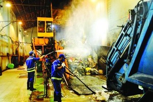 本市都市環境一成員有限責任公司的生活垃圾處理場。