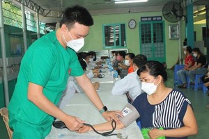 第十郡勞工獲得免費做體檢。