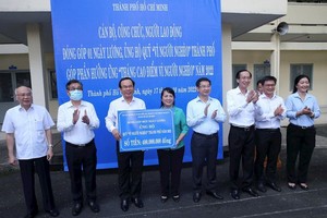 募捐基金關照貧民